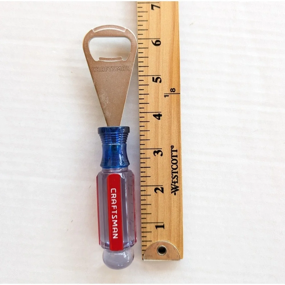 Craftsman Screwdriver Handle Bottle Opener Tool Stainless Steel 41626 USA‎